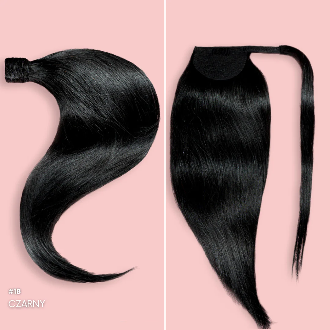 KUCYK NATURALNY 50-70 CM #NATURAL BLACK CZARNY - Image 14